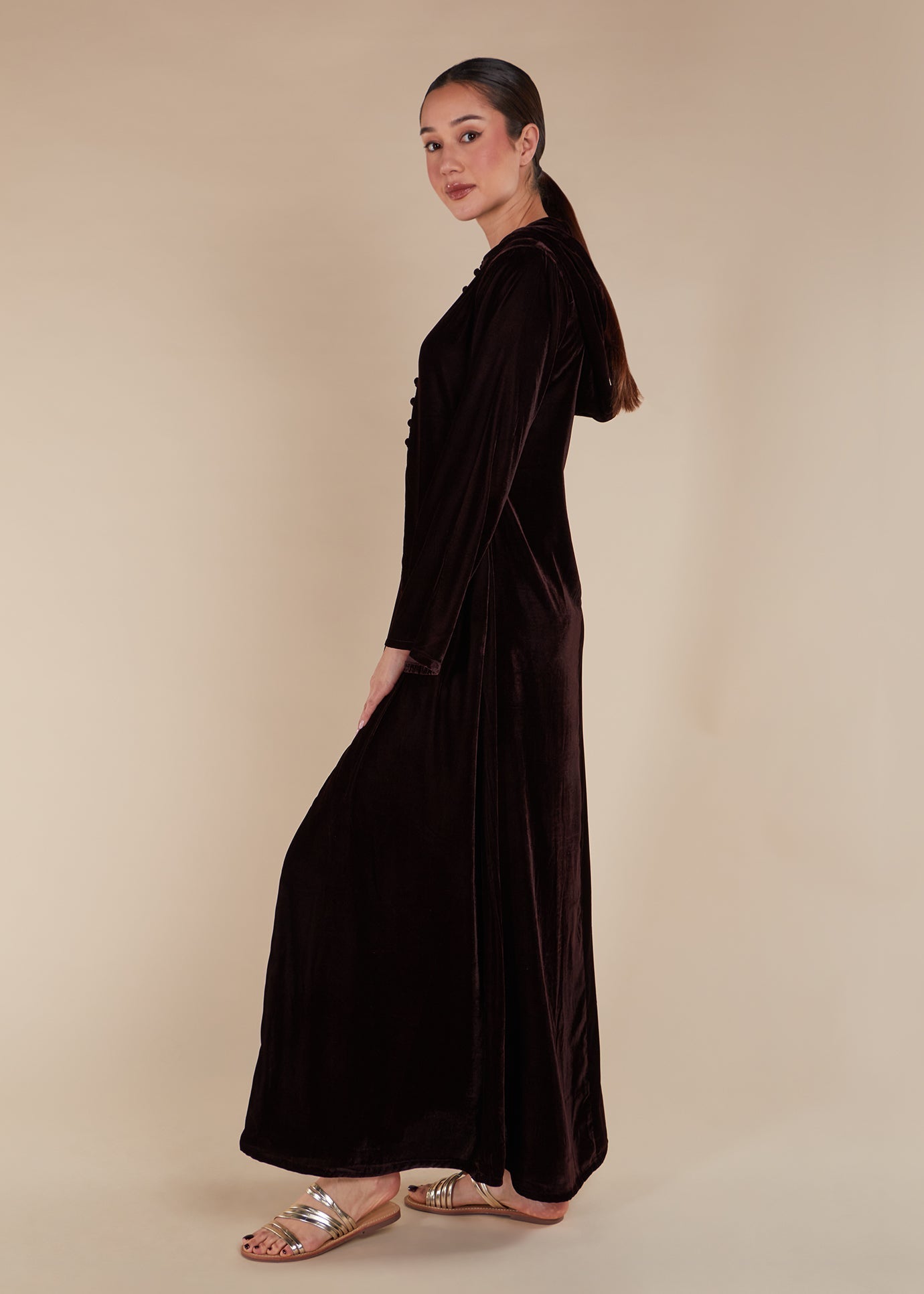 Maha Abaya Mahogany - Final Sale