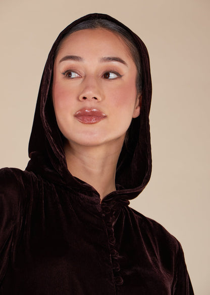 Maha Abaya Mahogany - Final Sale