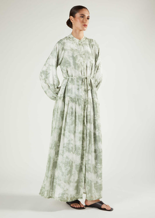 Matcha Tie Dye Maxi