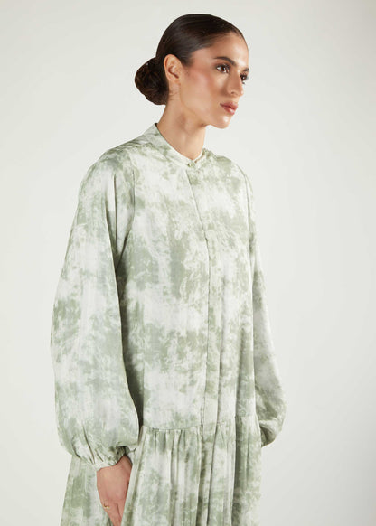 Matcha Tie Dye Maxi