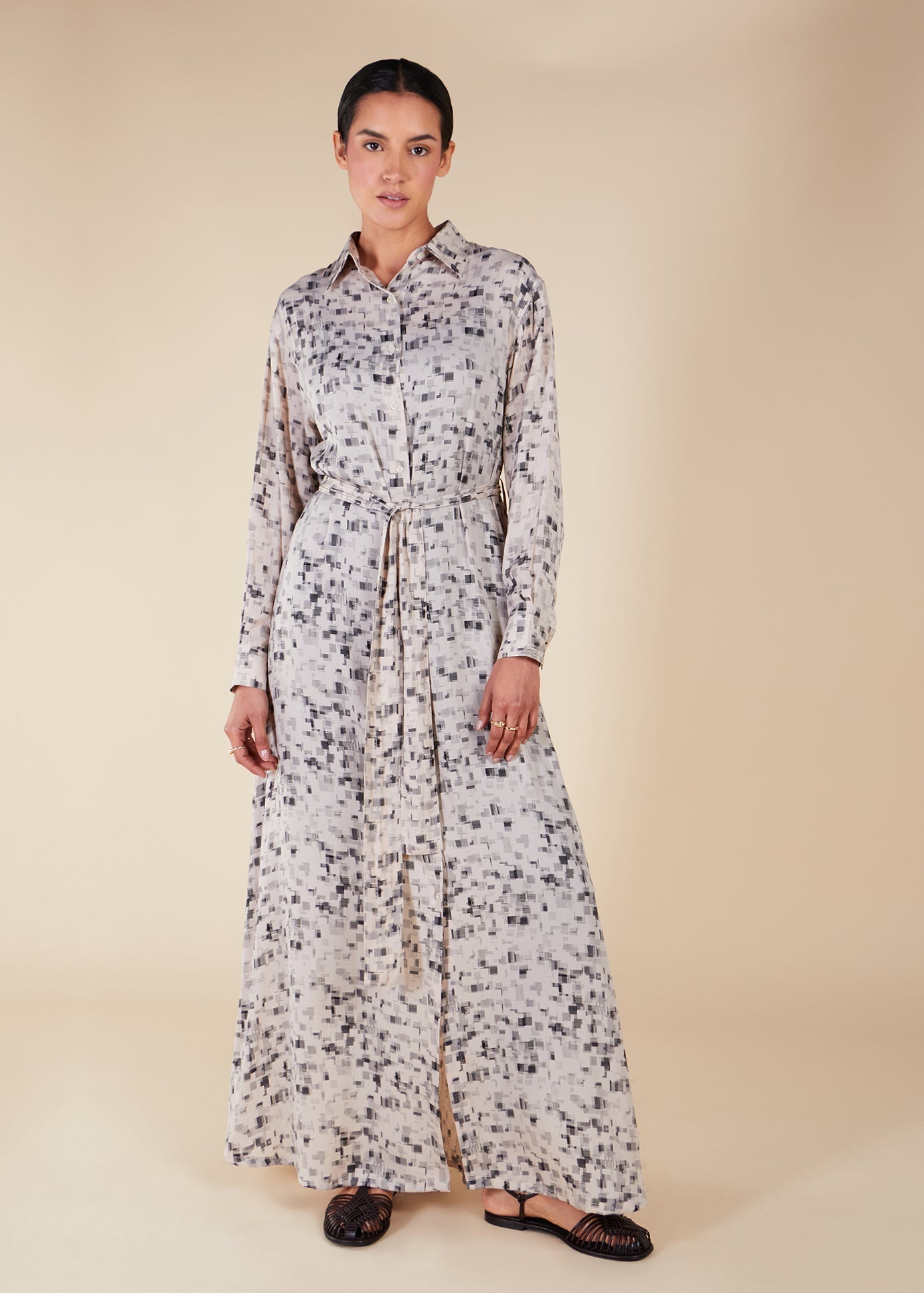 Matrix Print Maxi - Final Sale