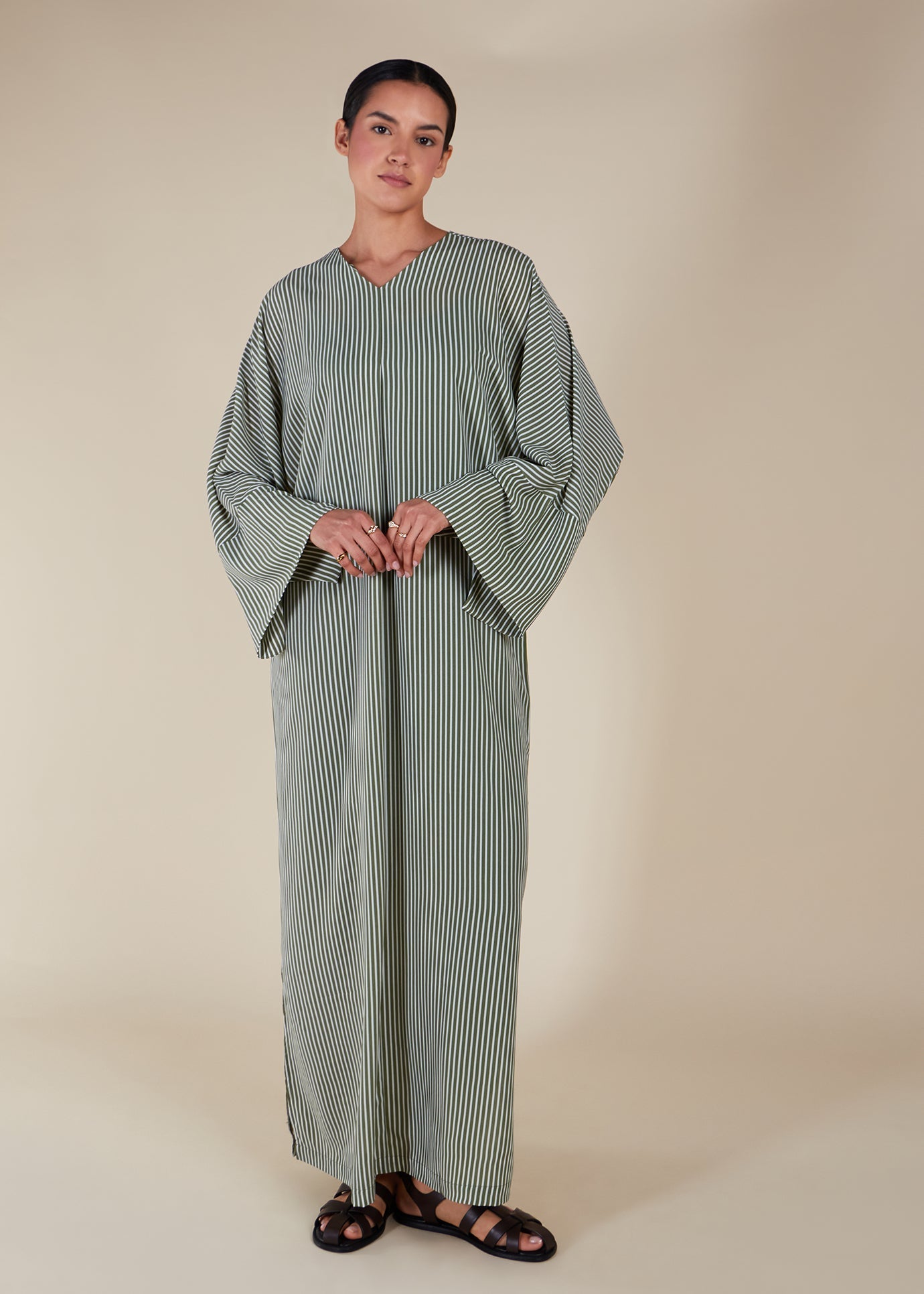 Minty Green Kaftan - Final Sale