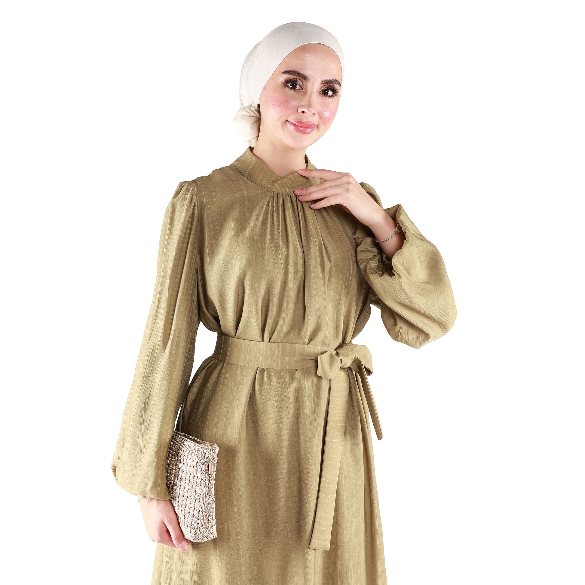 Patterned Long Dress