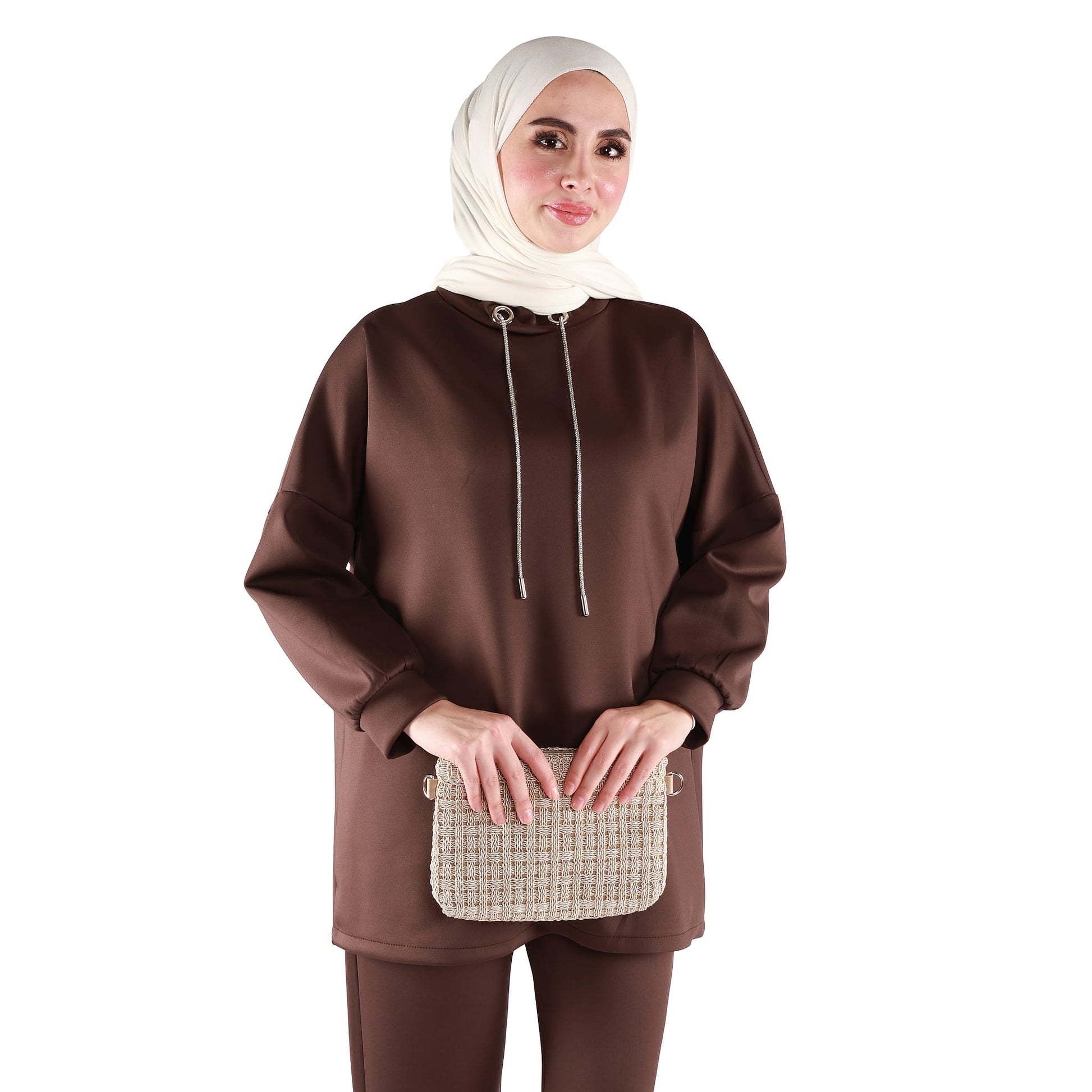 Low Collar Judge Collar Trouser Suit
