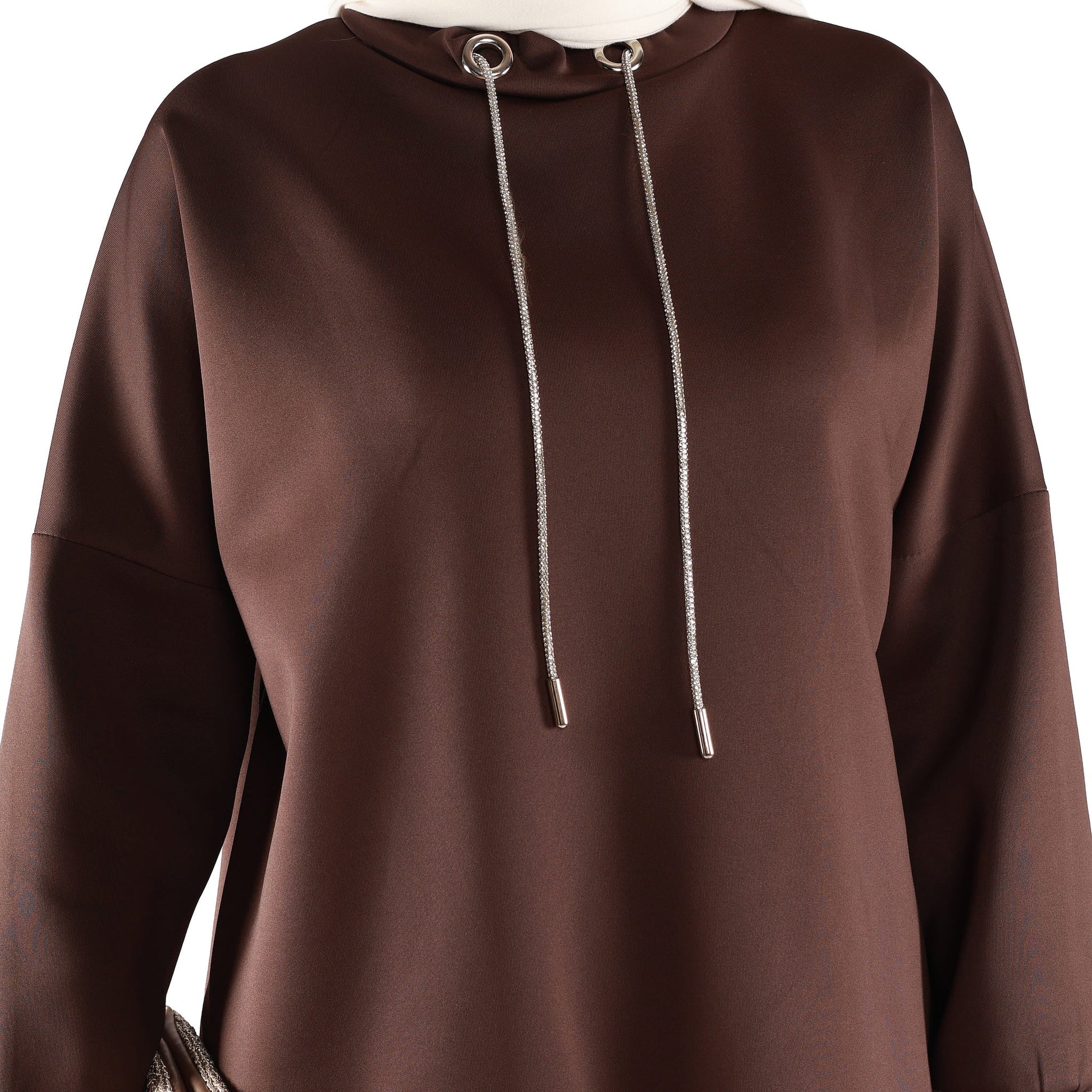 Low Collar Judge Collar Trouser Suit