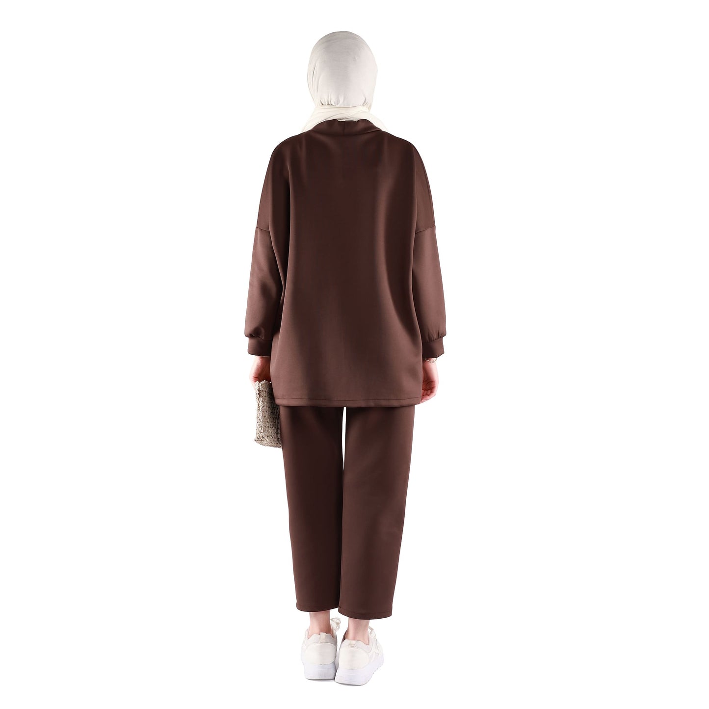 Low Collar Judge Collar Trouser Suit