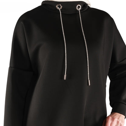 Low Collar Judge Collar Trouser Suit