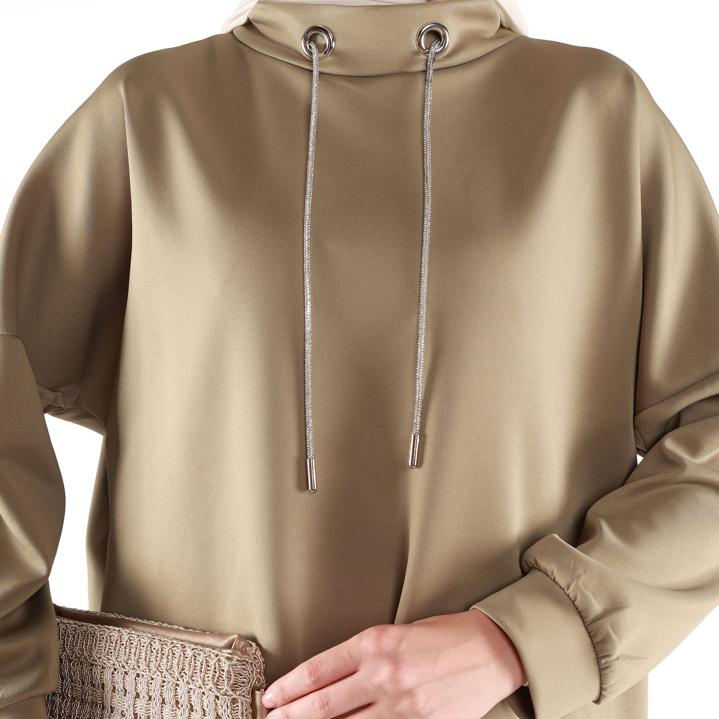 Low Collar Judge Collar Trouser Suit