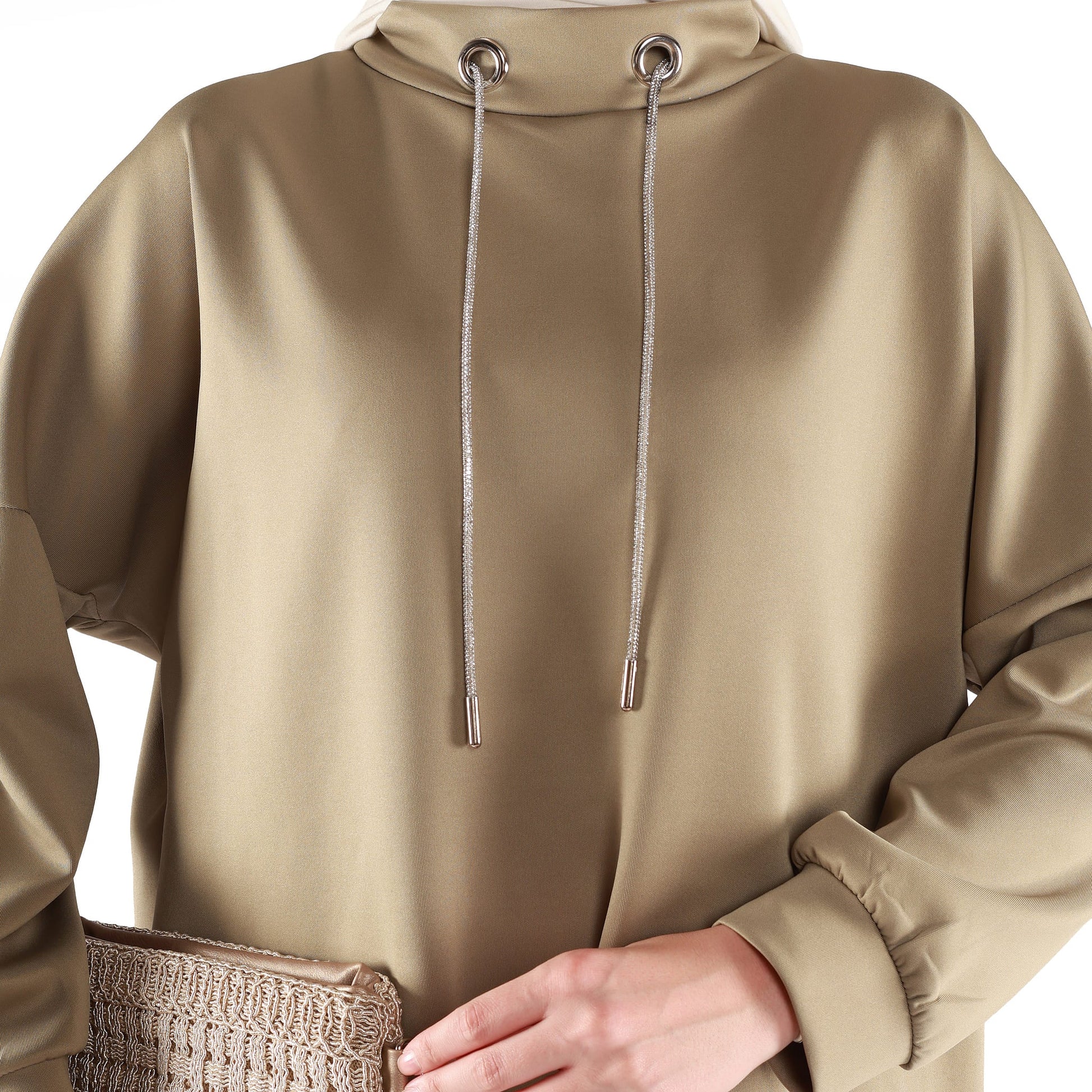 Low Collar Judge Collar Trouser Suit