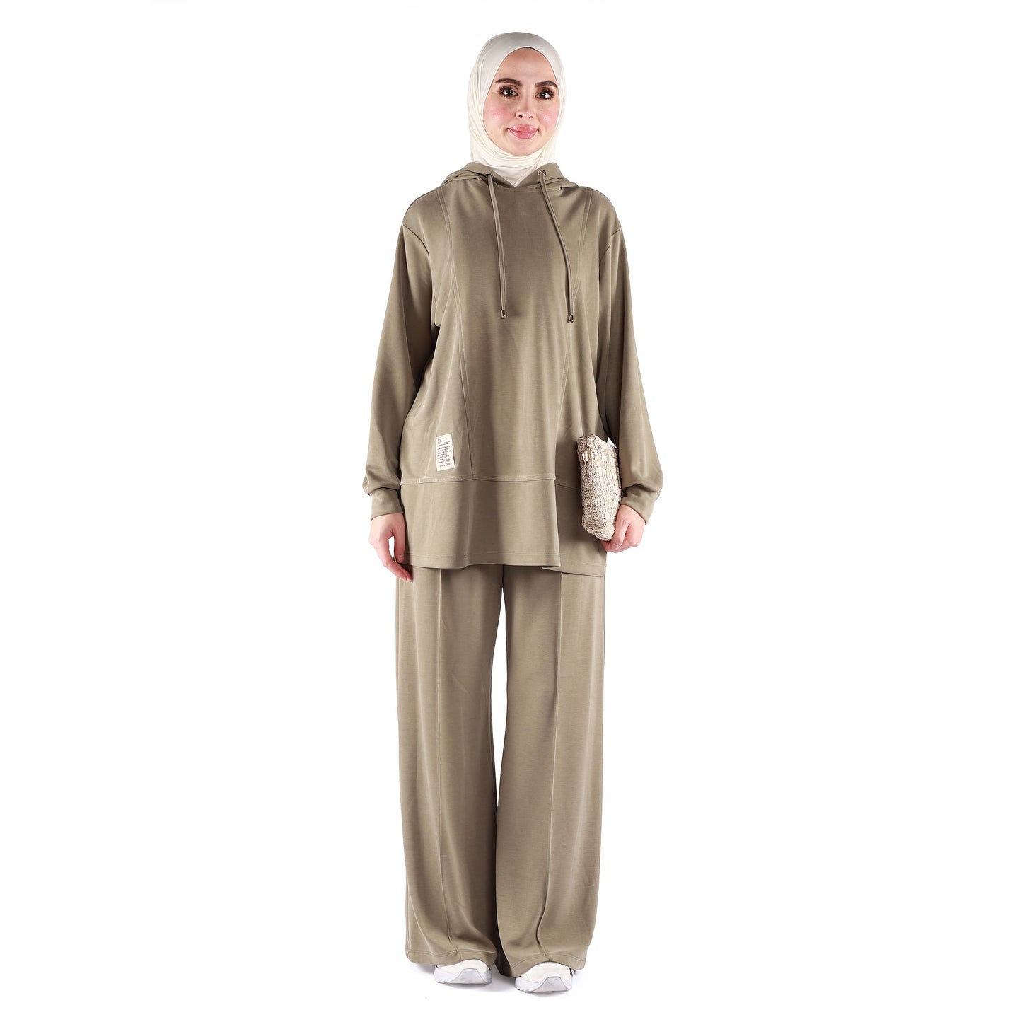 Loose Fit Hooded Pantsuit