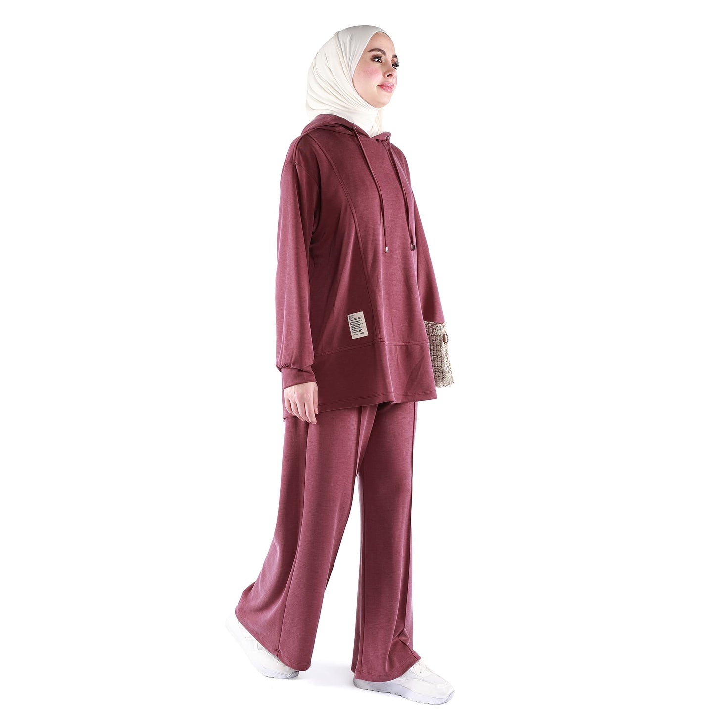 Loose Fit Hooded Pantsuit
