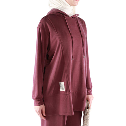 Loose Fit Hooded Pantsuit