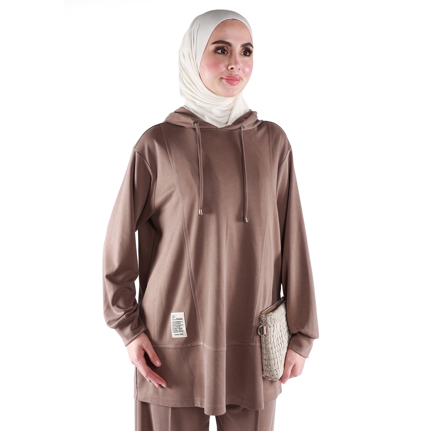 Loose Fit Hooded Pantsuit