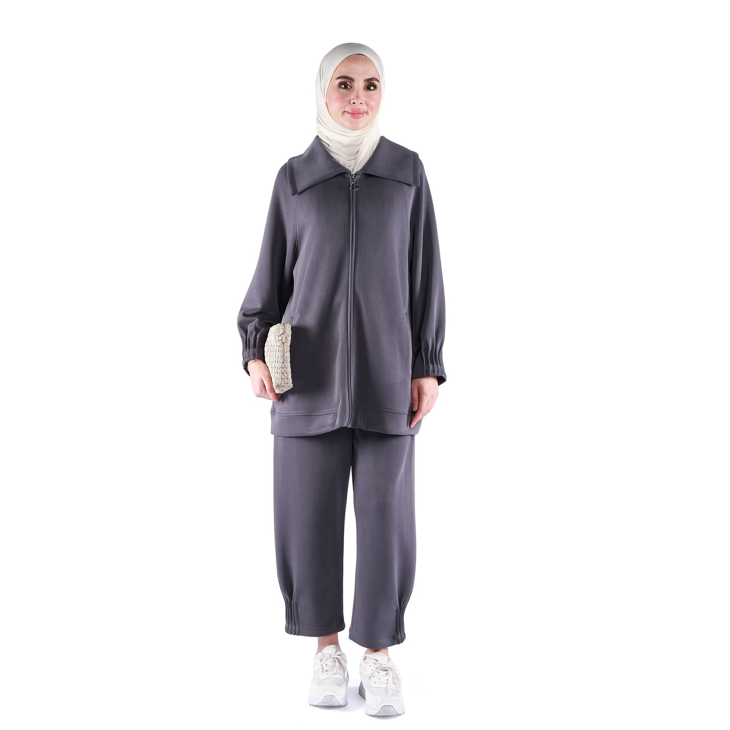 Polo Neck Zipper Detail Set
