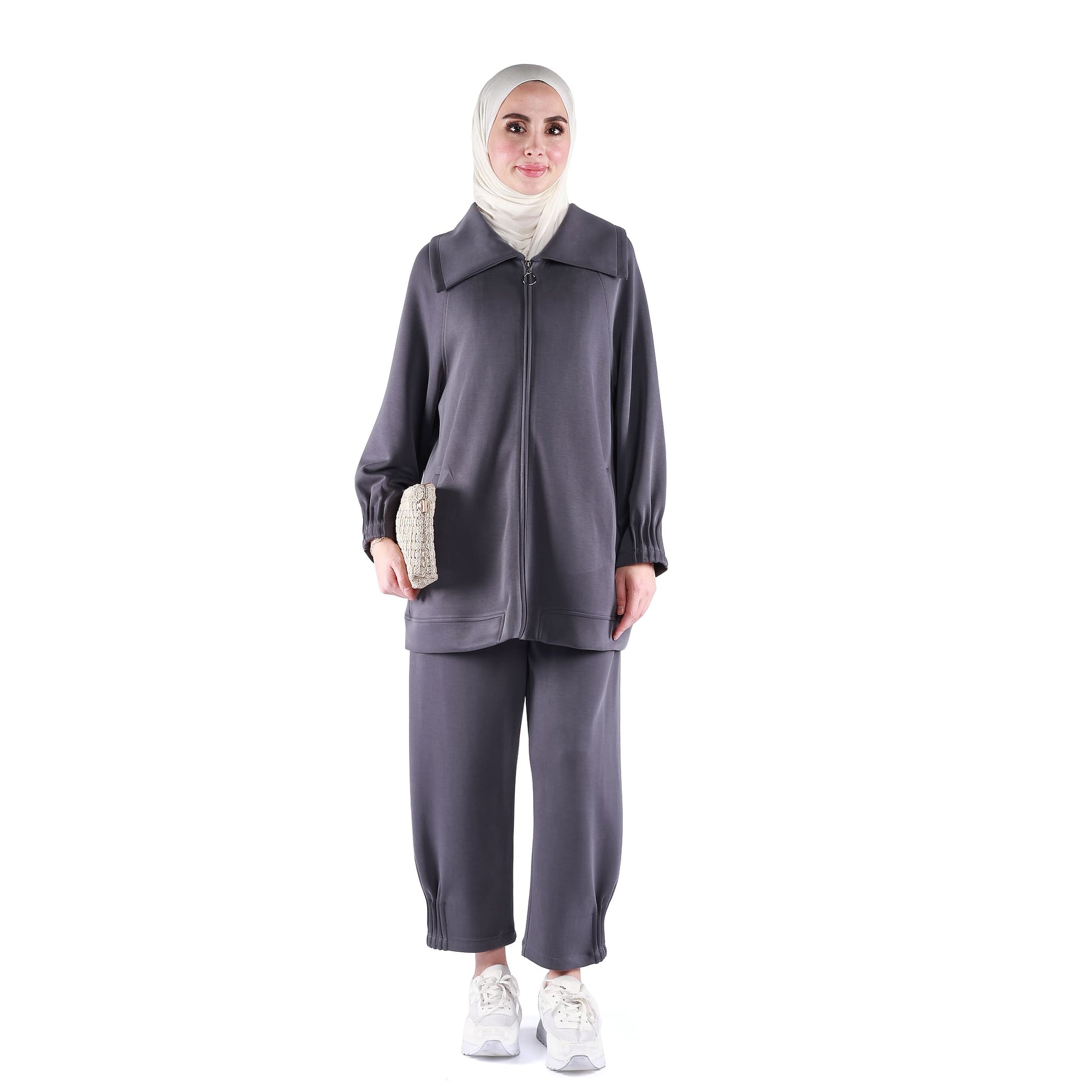 Polo Neck Zipper Detail Set