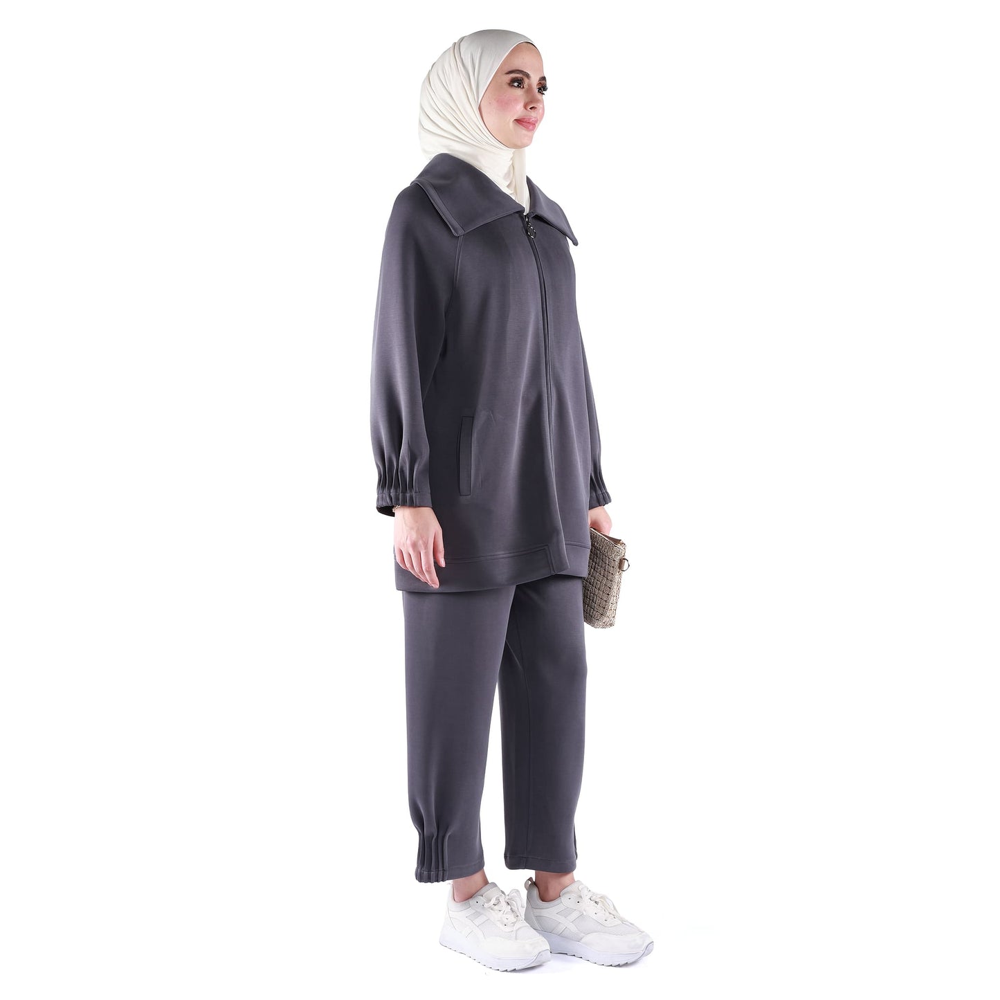 Polo Neck Zipper Detail Set