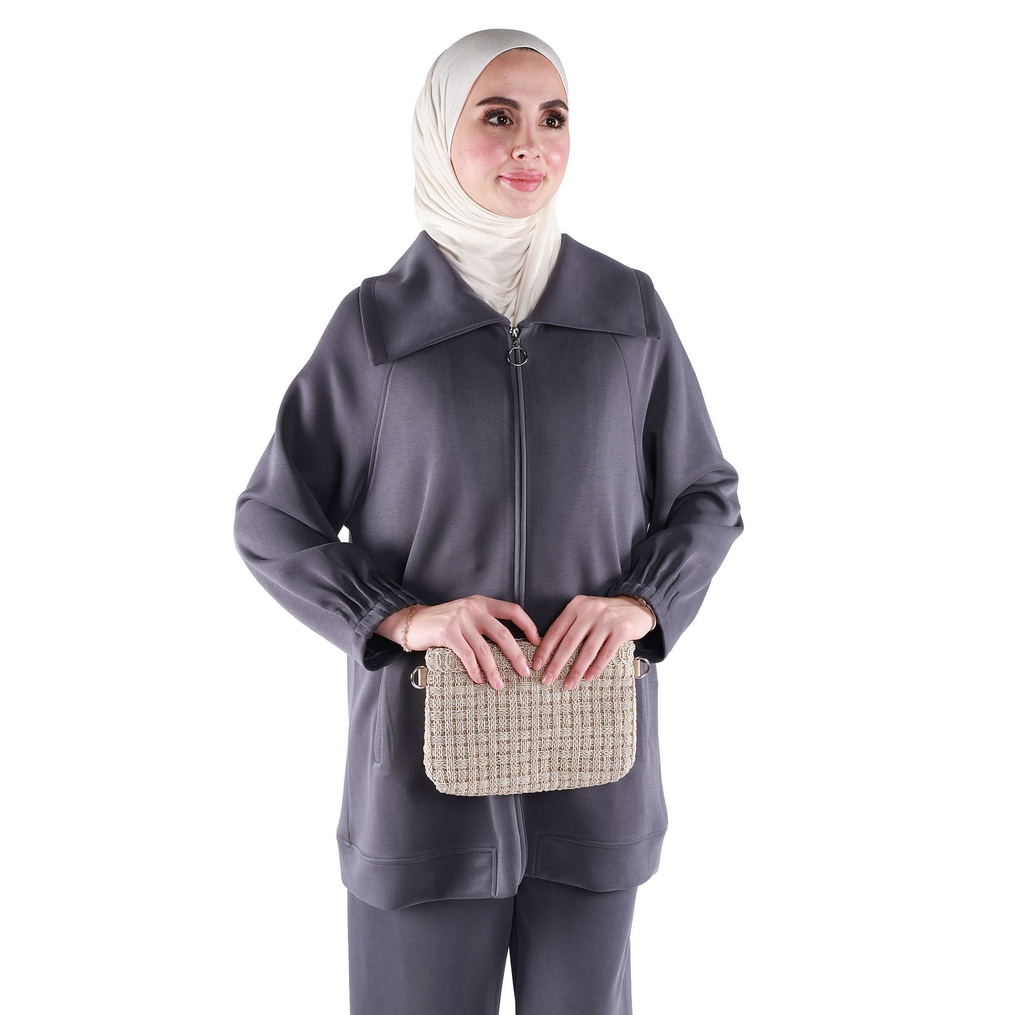Polo Neck Zipper Detail Set