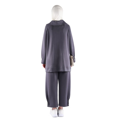 Polo Neck Zipper Detail Set