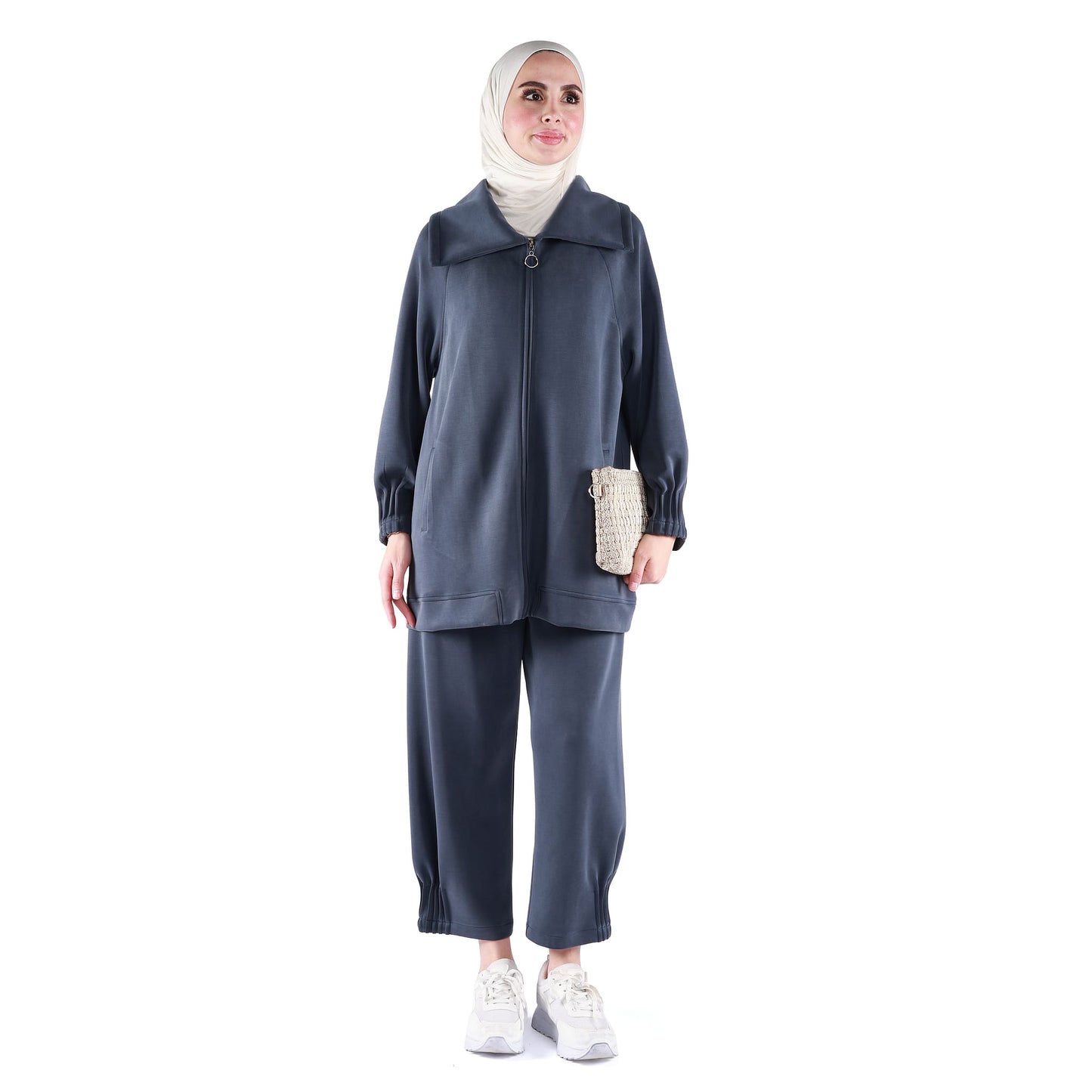 Polo Neck Zipper Detail Set