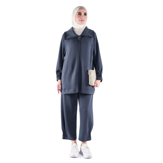Polo Neck Zipper Detail Set