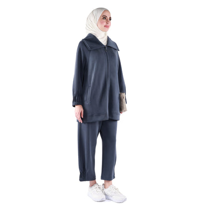 Polo Neck Zipper Detail Set