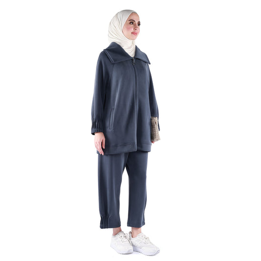 Polo Neck Zipper Detail Set
