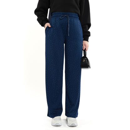 Stone Embroidered Trousers
