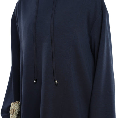 Modal Fabric Hooded Pantsuit