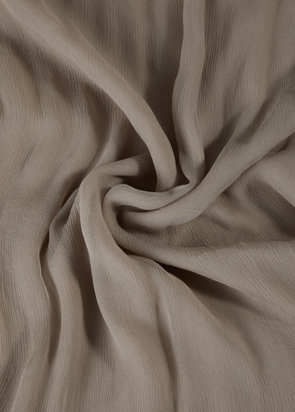 Alabaster Chiffon Silk Hijab