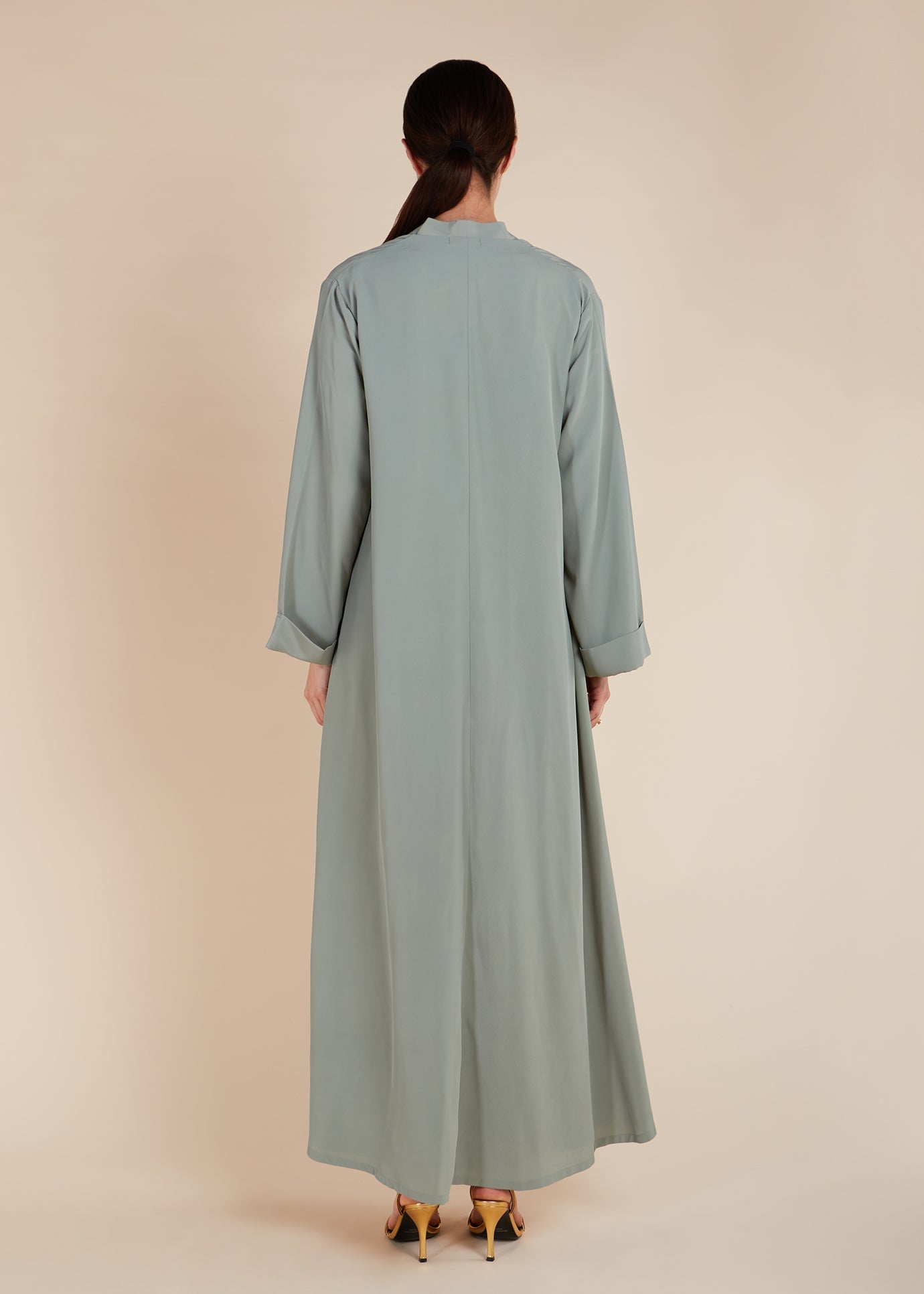 Open Abaya Pistachio - Final Sale