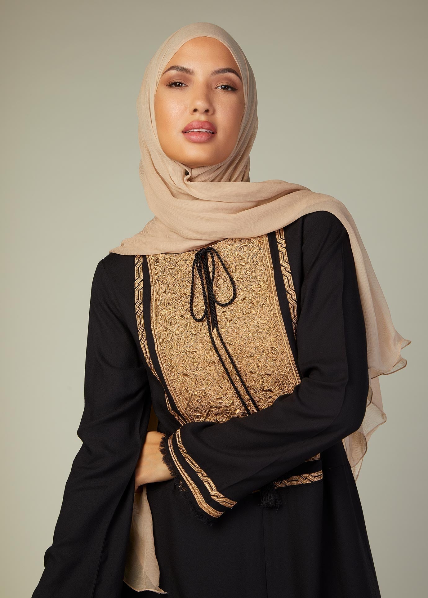 Patina Abaya Black - Final Sale
