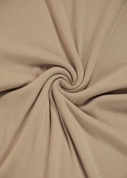 Pewter Ribbed Jersey Hijab - Final Sale