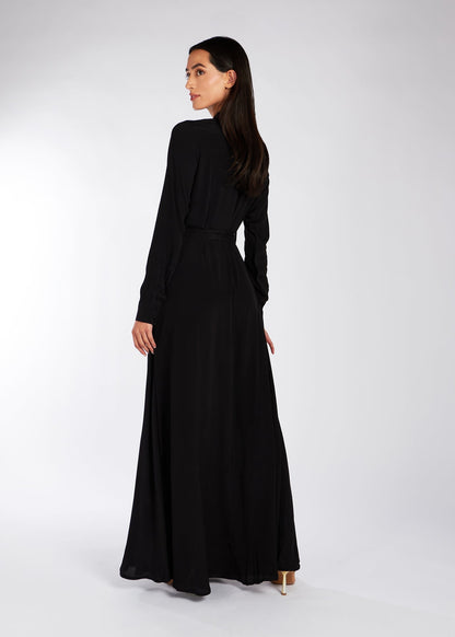 Shirted Maxi Black