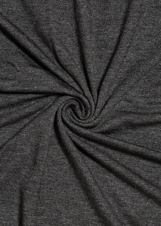 Premium Jersey Hijab Charcoal