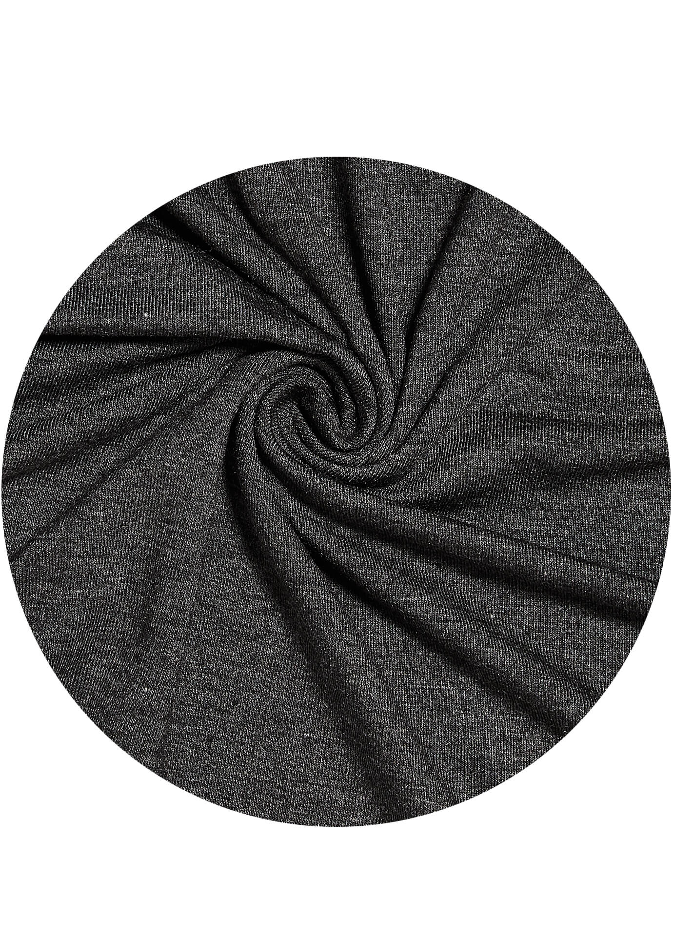 Premium Jersey Hijab Charcoal