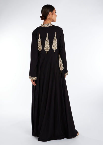 Cypress Tree Abaya Black