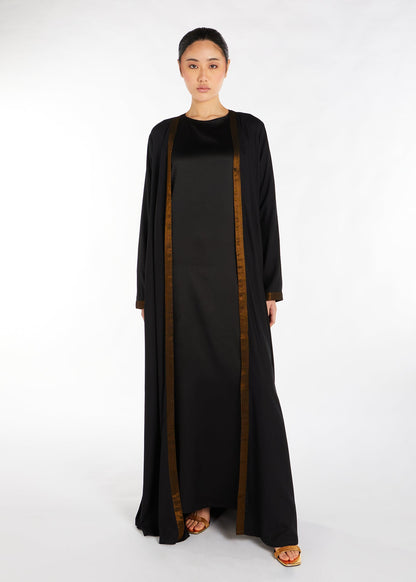 Golden Oud Kimono Black
