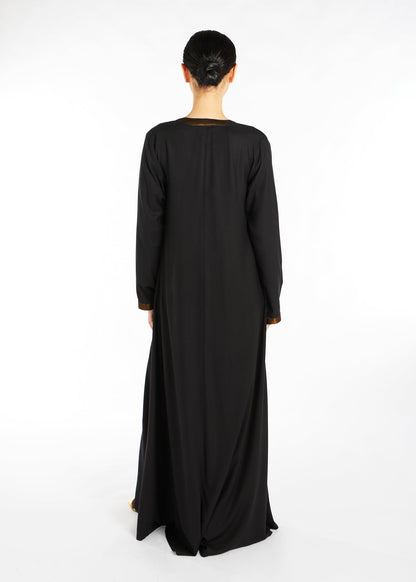 Golden Oud Kimono Black
