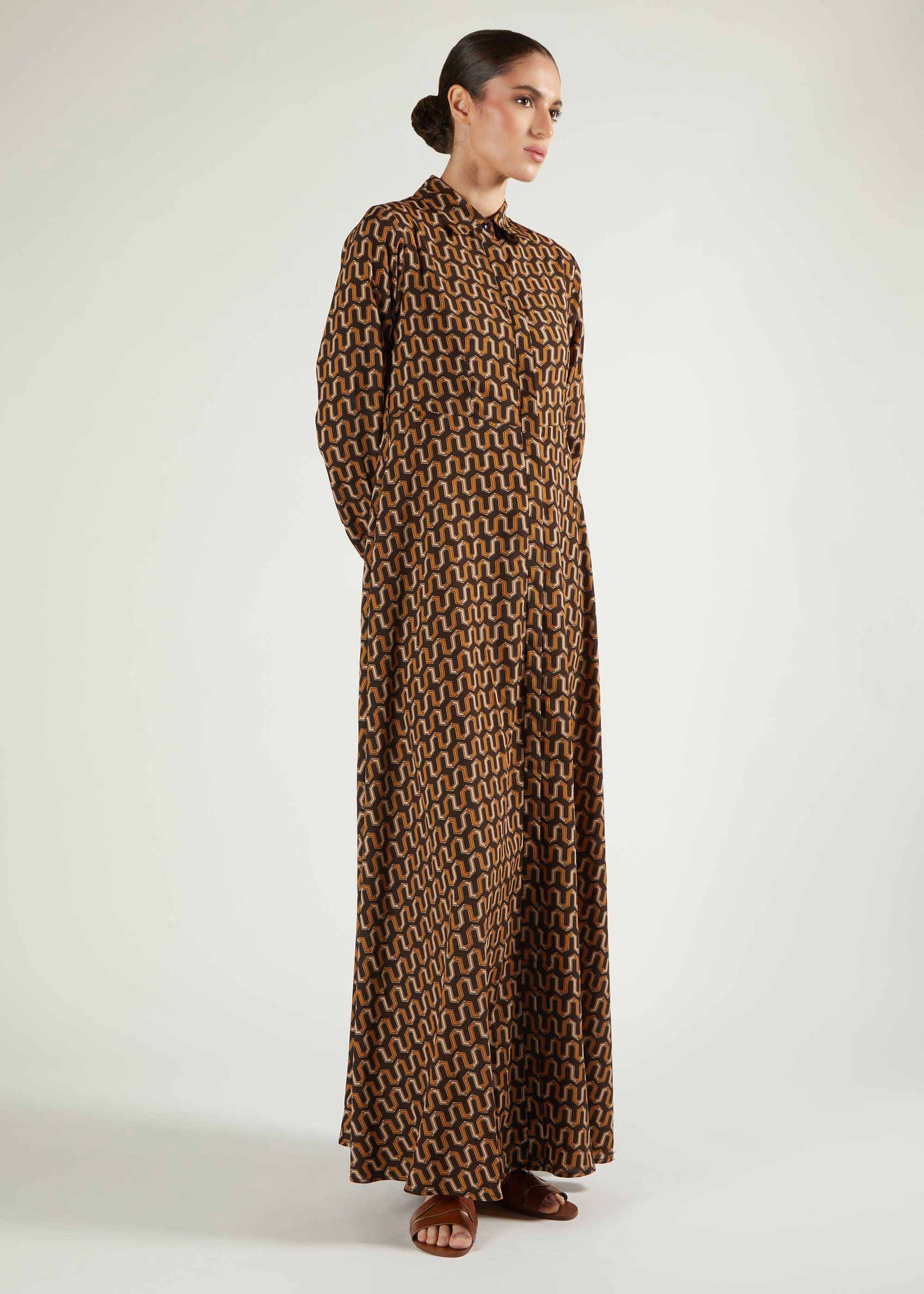 Retro Print Maxi - Final Sale