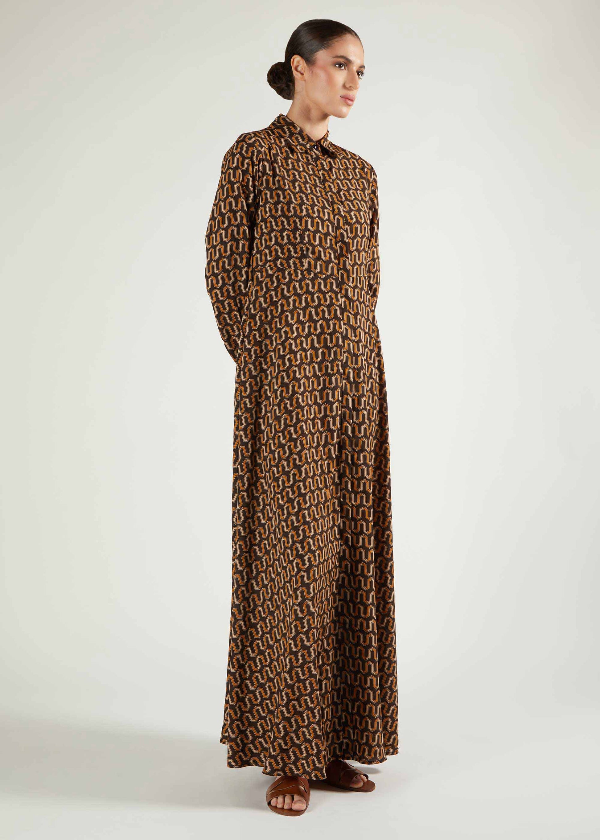 Retro Print Maxi - Final Sale