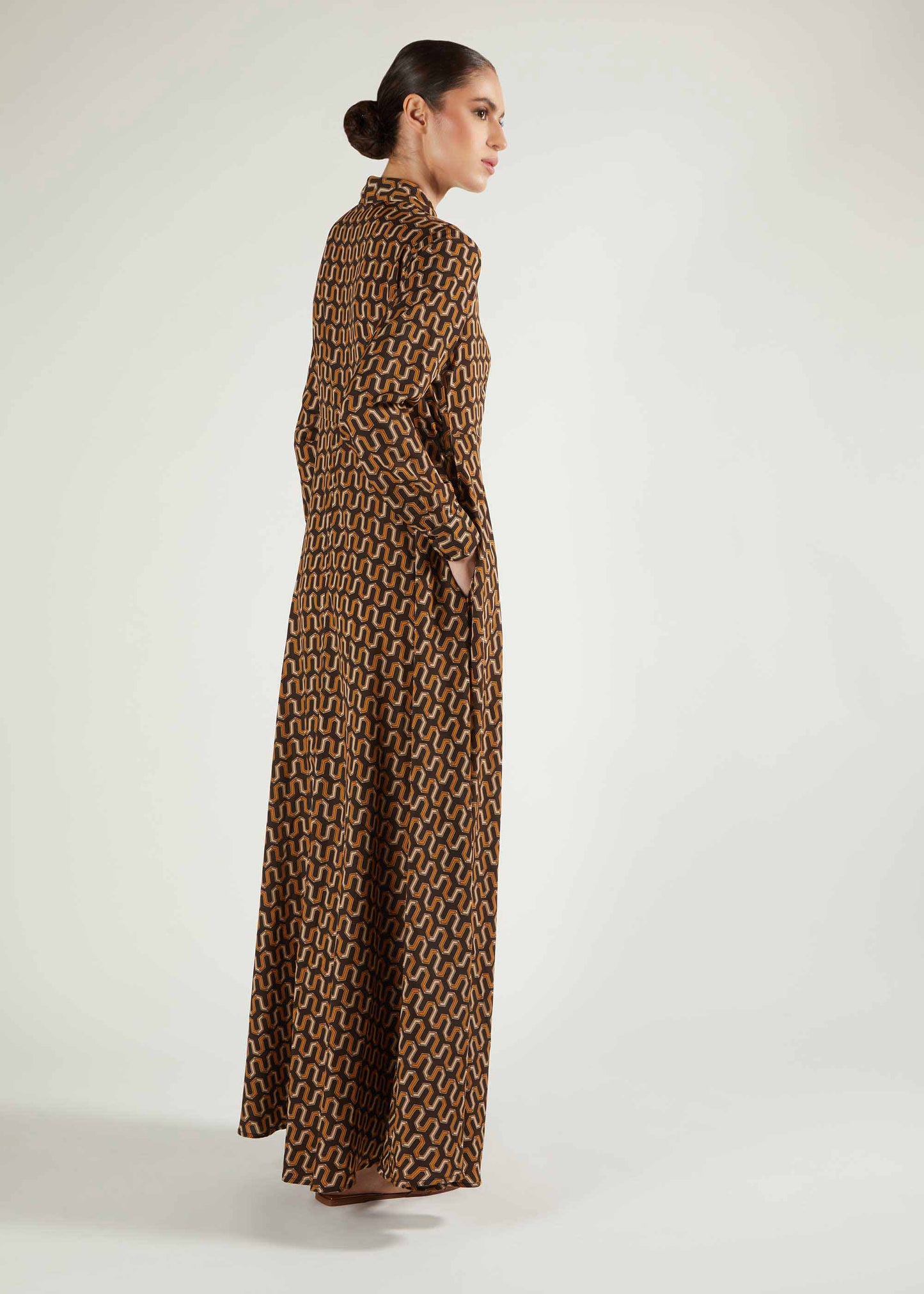 Retro Print Maxi - Final Sale