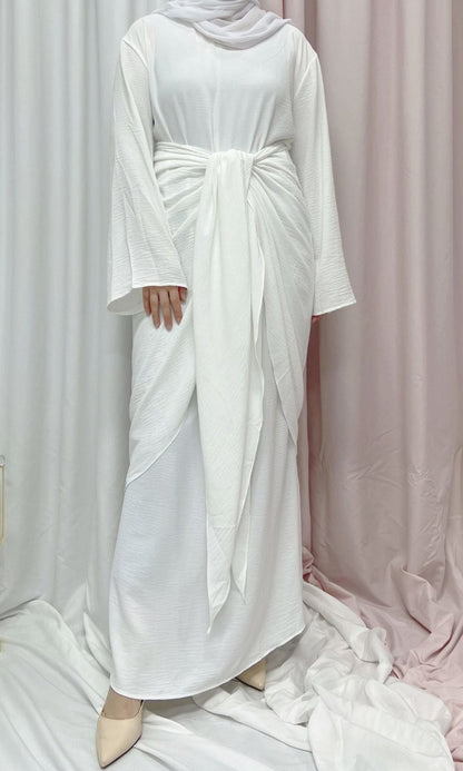 Maahwish-Two Piece Abaya Inner set