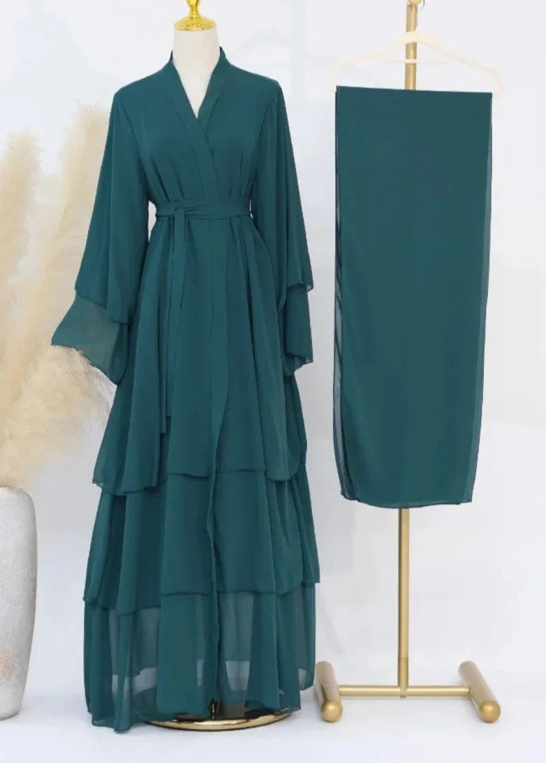 Sharmin Layered Abaya & Hijab