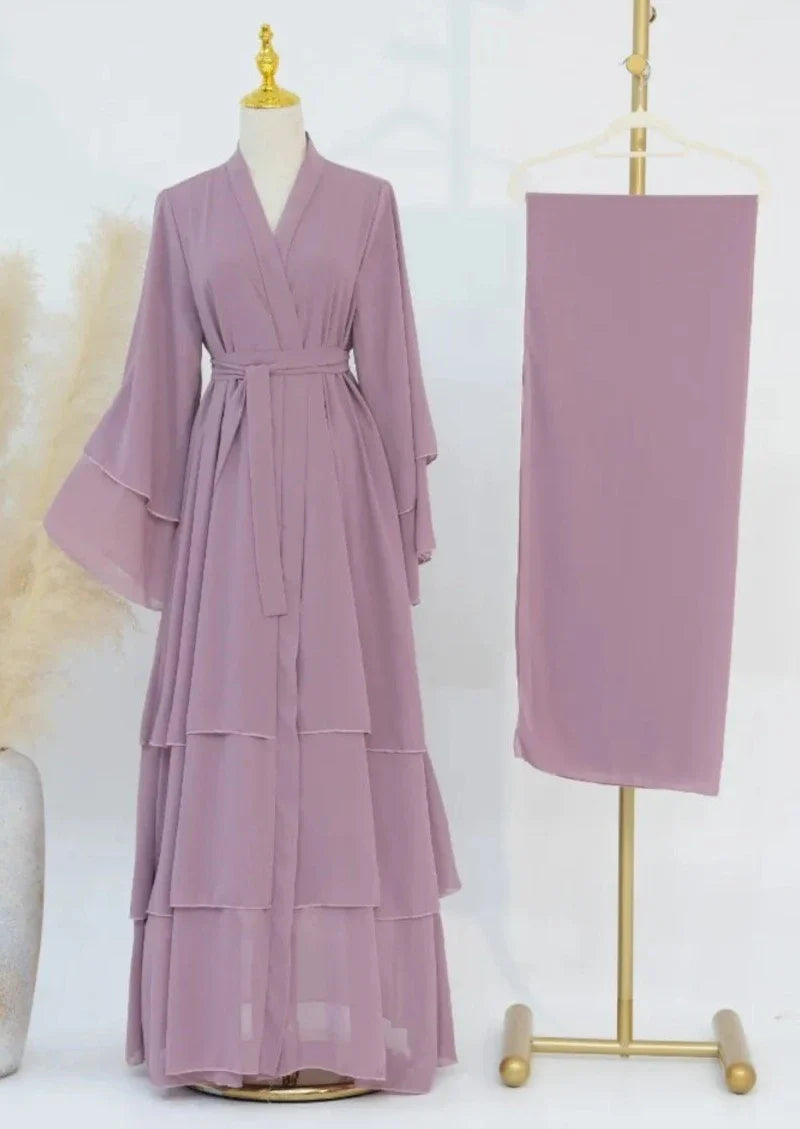 Sharmin Layered Abaya & Hijab