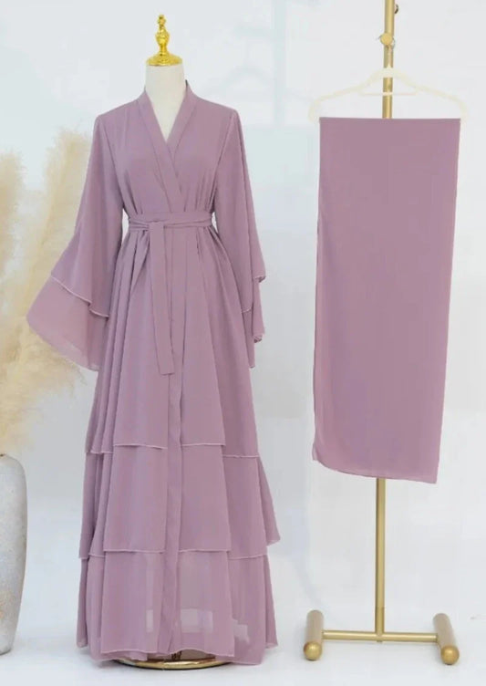 Sharmin Layered Abaya & Hijab