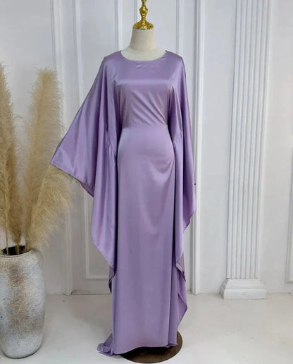 Samara Satin Butterfly Abaya-SOLD OUT