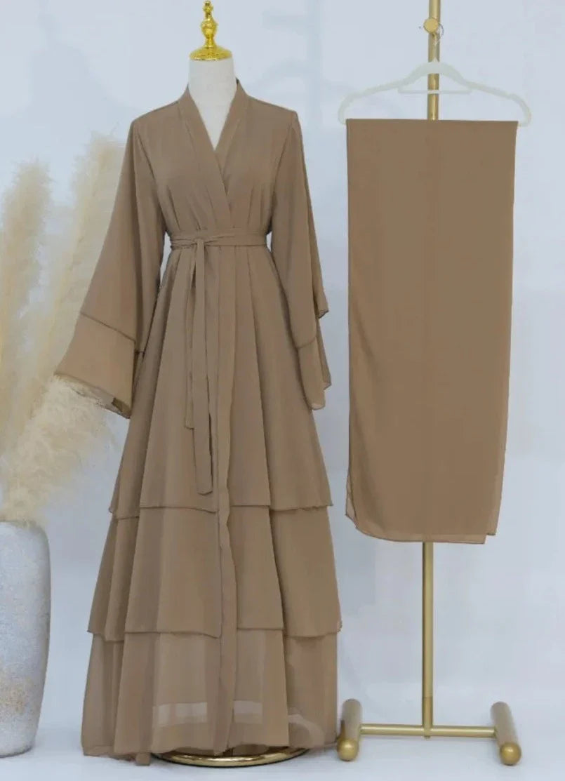 Sharmin Layered Abaya & Hijab