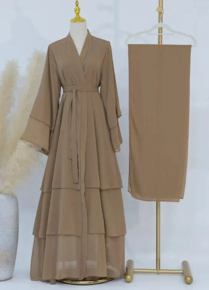 Sharmin Layered Abaya & Hijab