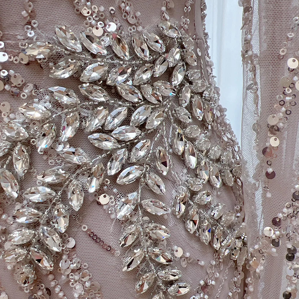 Zeyari Crystal Gown