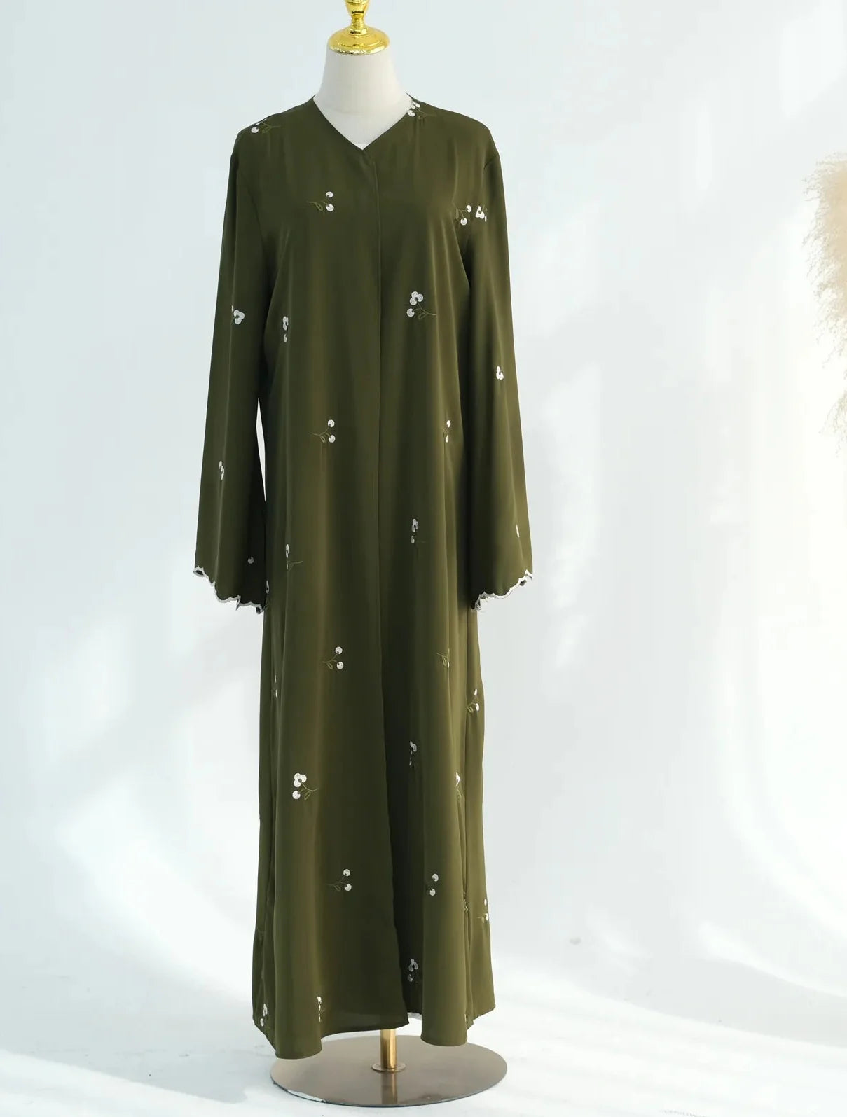 Madiha Floral Abaya & Hijab